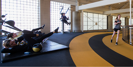 Indoor track at MizzouRec