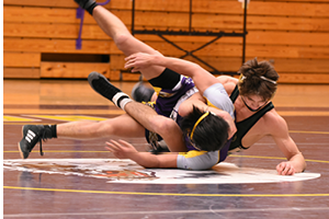 Students wrestling