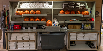 Equipment desk at MizzouRec.